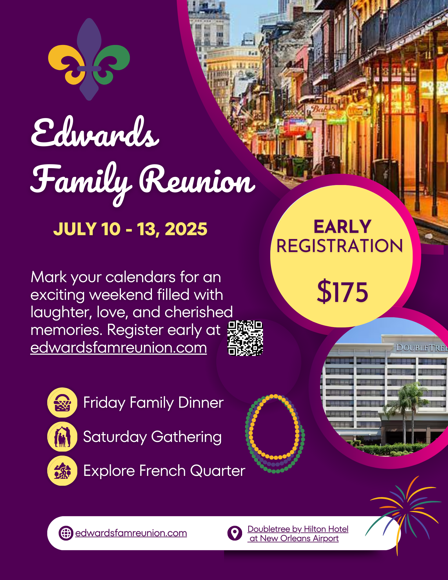 2025 Edwards Family Reunion New Orleans Tickets Powered By Ticket Falcon 