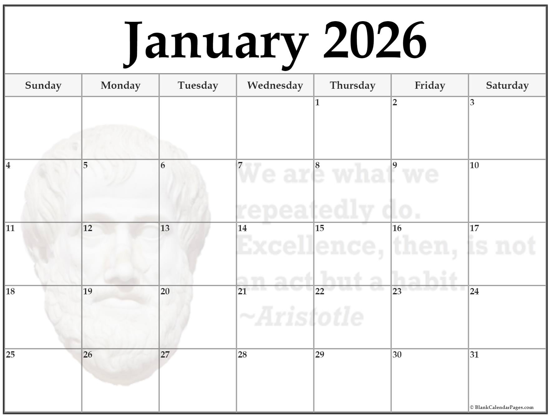 Crypto Calendar January 2026