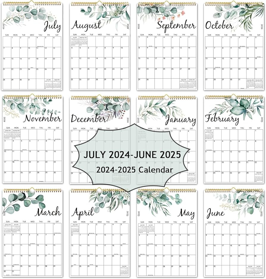 Printable July 2023 To June 2025 Calendar