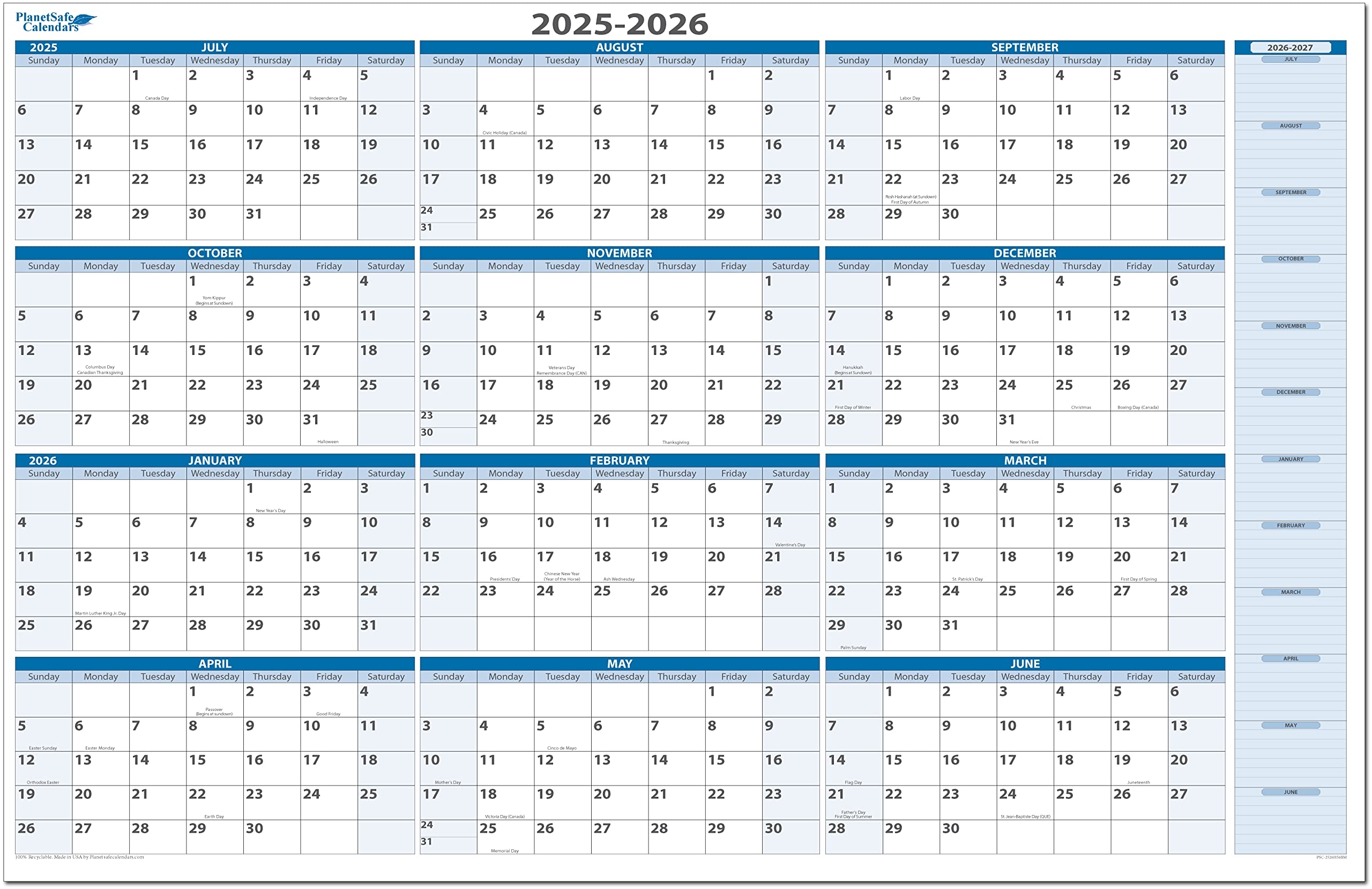 Printable Calendar June 2025 To June 2026