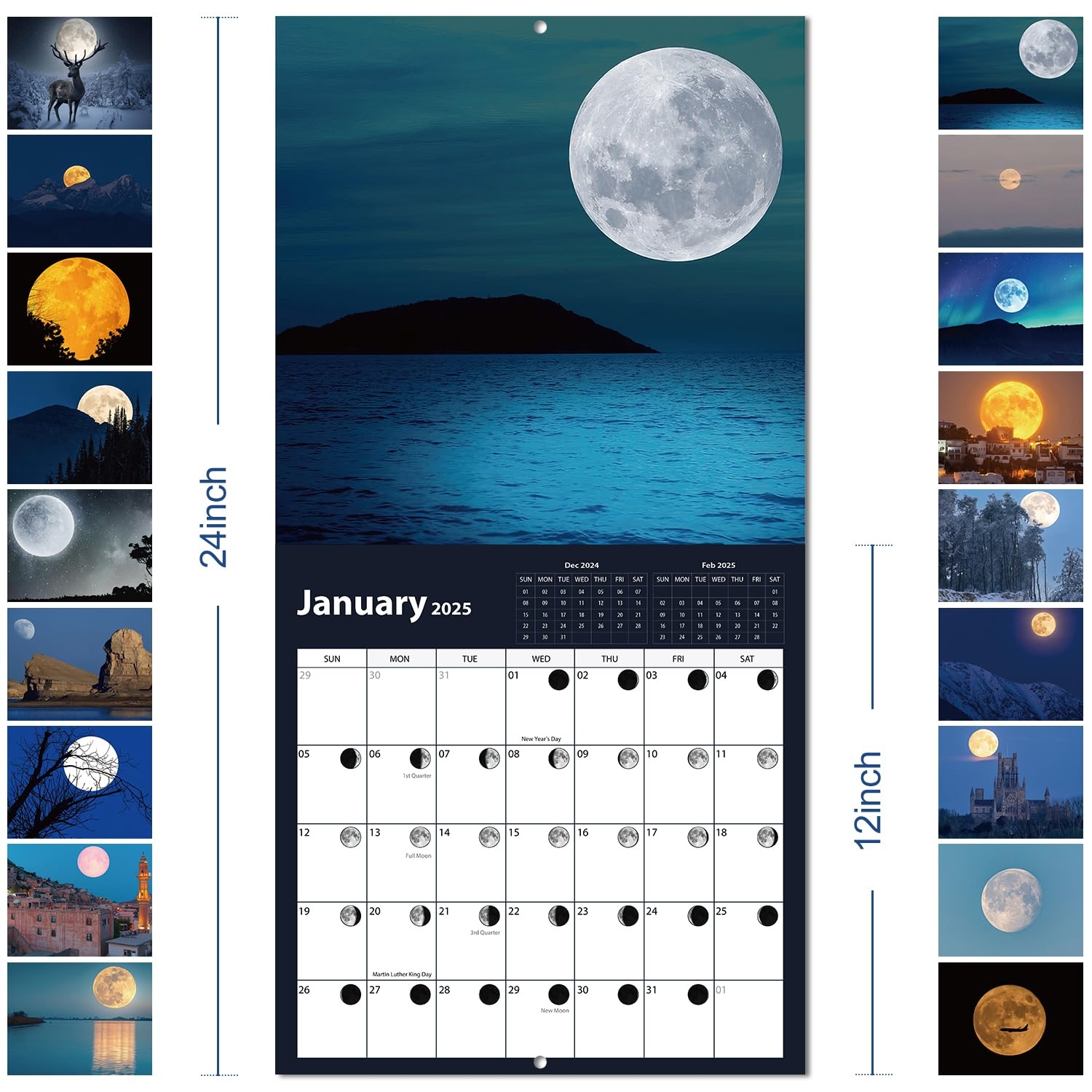 January 2026 Full Moon Calendar