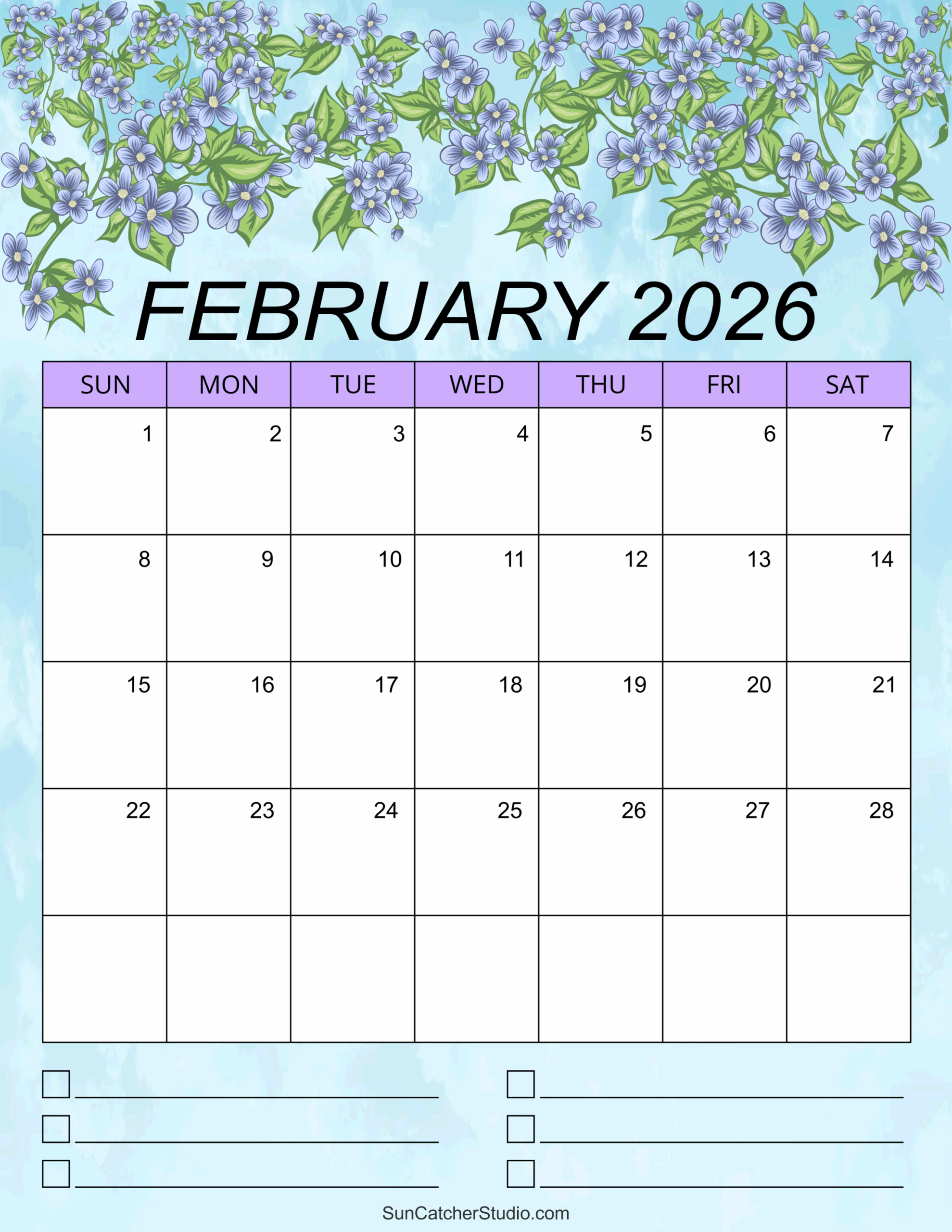 February 2026 Events Calendar