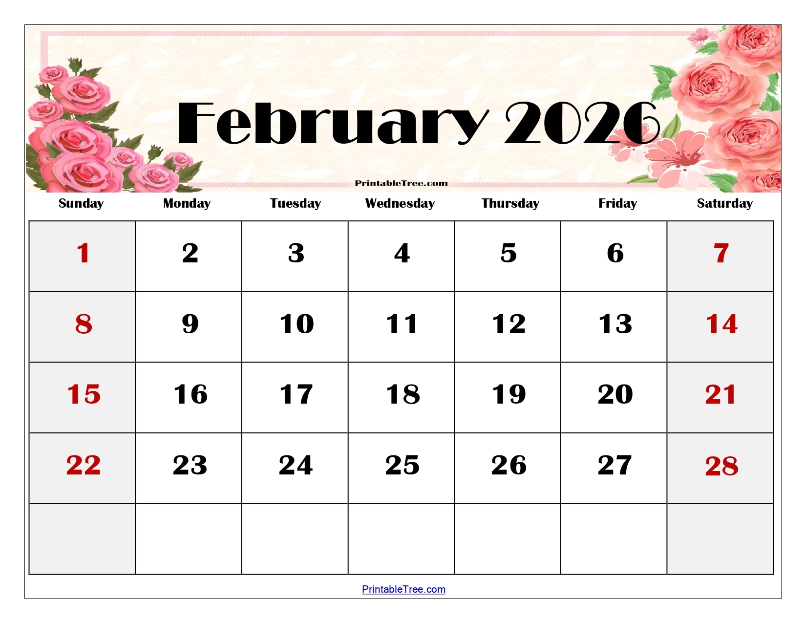 How Many Days Are In February 2026 Calendar
