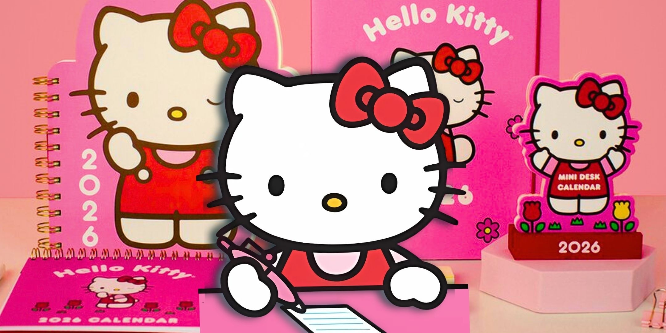 Hello Kitty Kicks Off 2026 Early With Adorable Sanrio Calendar U0026 Planner Collection For International Fans