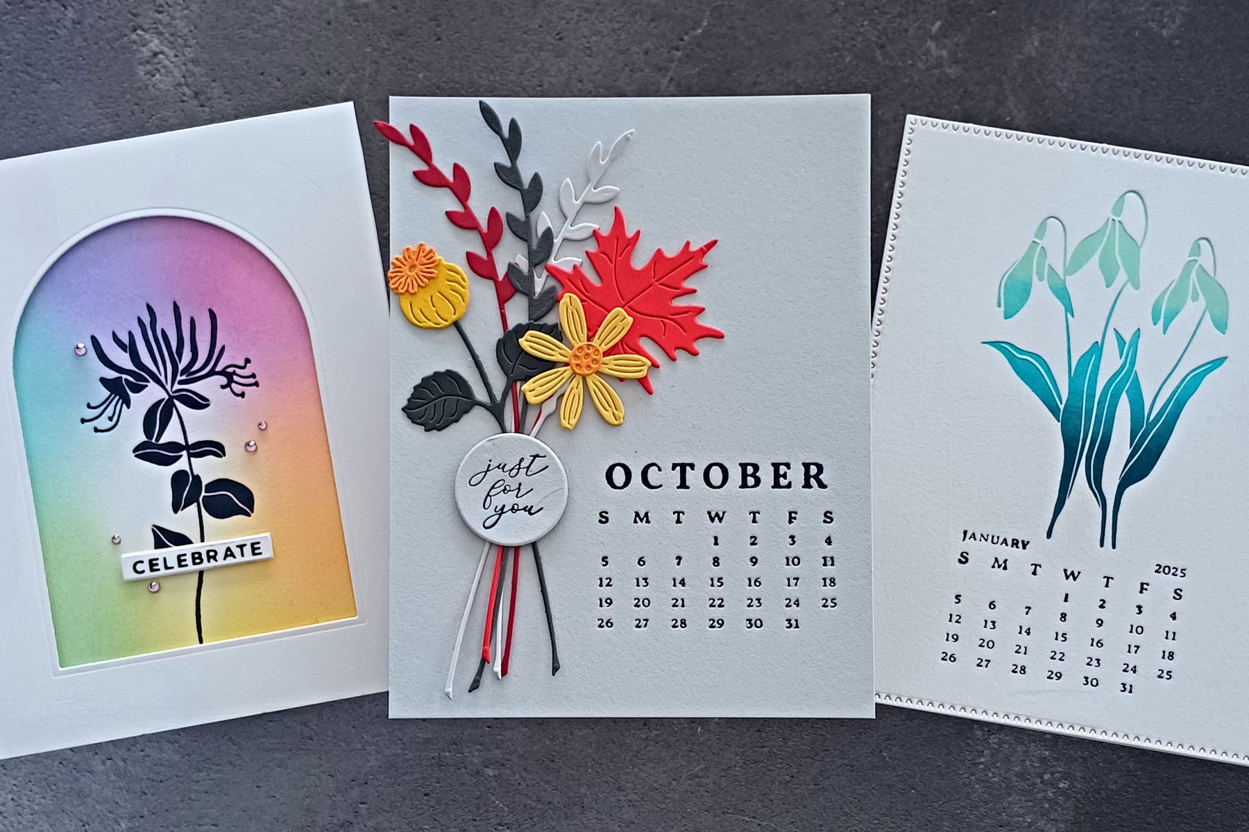 Ideas For Creating A Homemade Calendar Spellbinders Blog