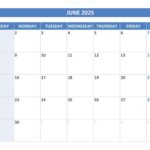 June 2025 Calendar Calendar best