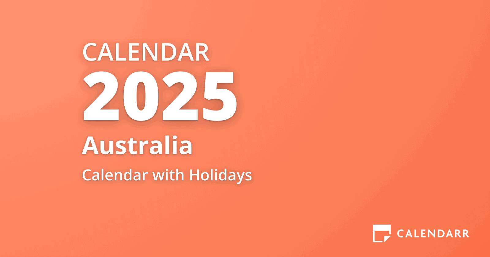 June 2025 Calendar Australia
