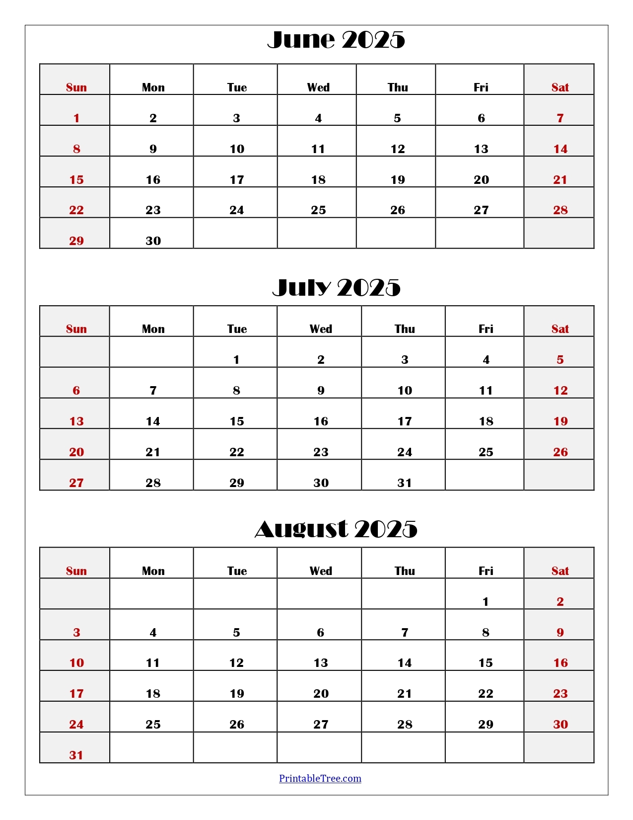 June 3rd 2025 Calendar