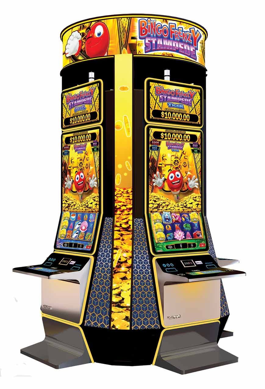 Konami Gaming Bingo Frenzy Stampede Indian Gaming