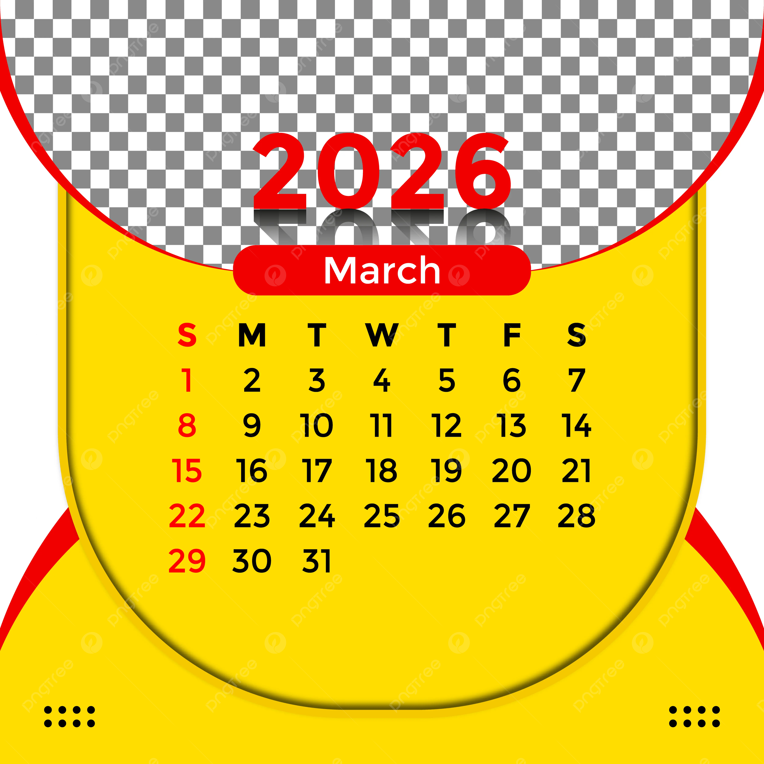 Easter March 2026 Calendar