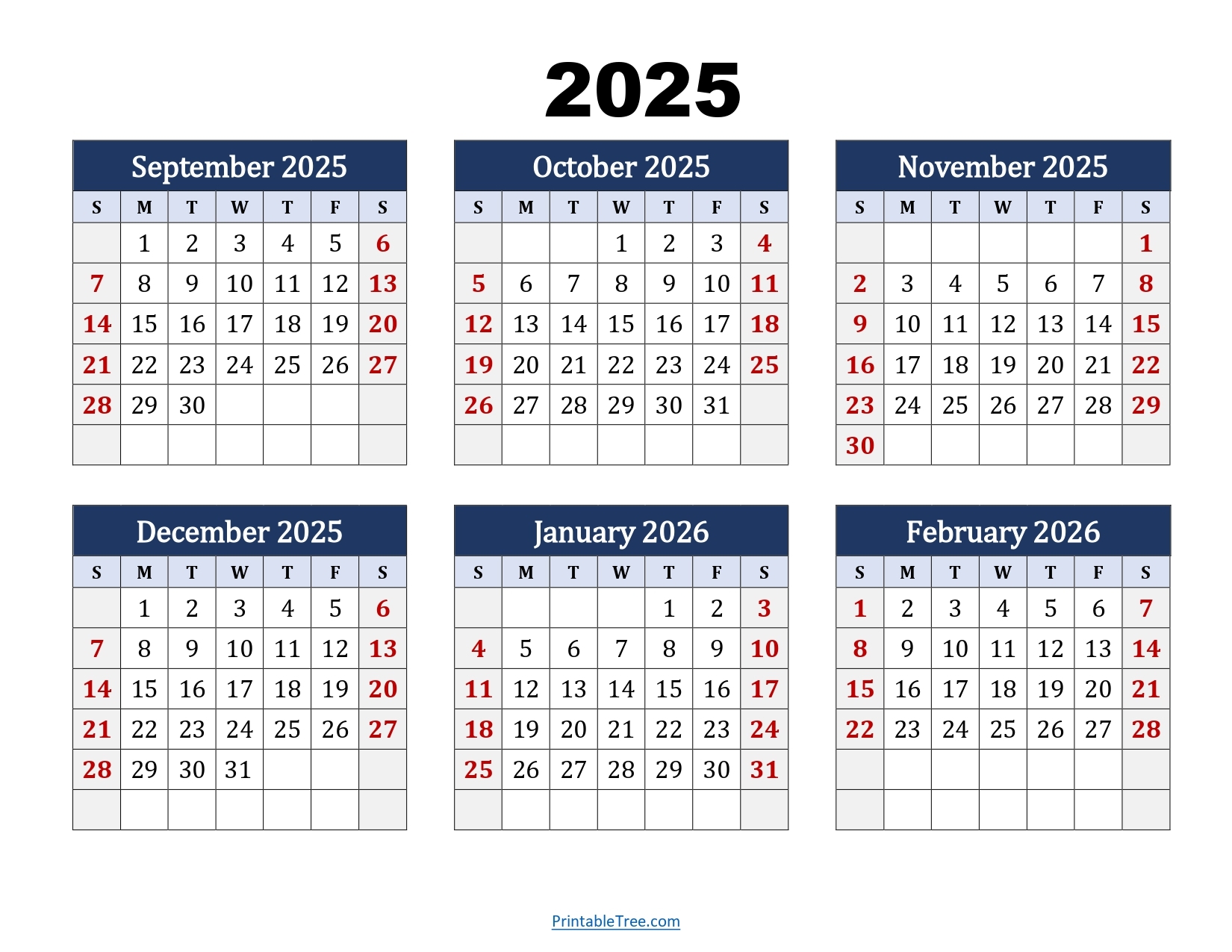 February 8th 2026 Calendar