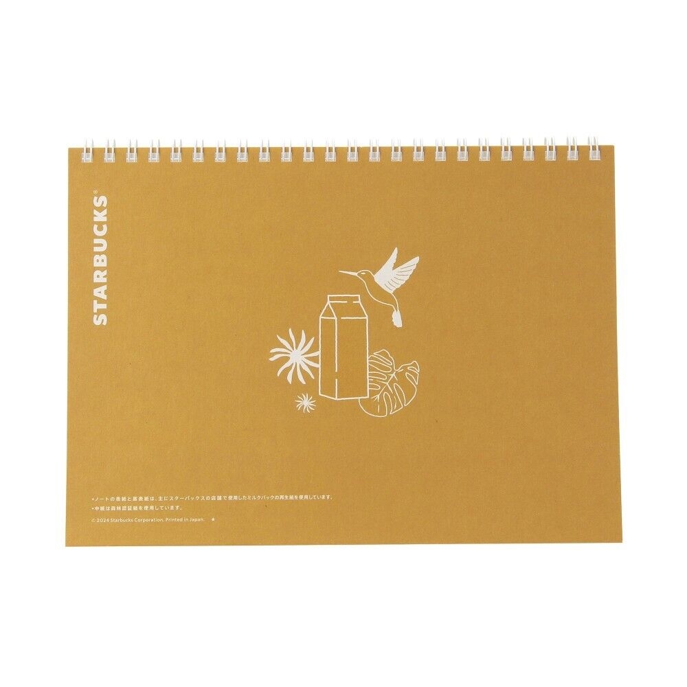 Starbucks 2025 Starbucks Campus Desk Calendar Note Light Note Blend 19387