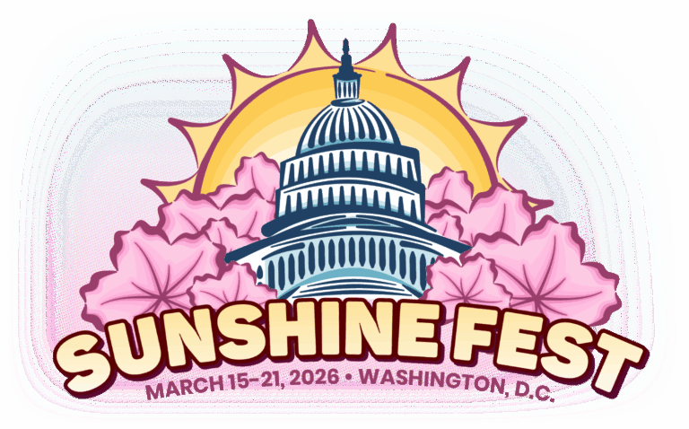Sunshine Fest 2026 March 15 21 2026 Washington D C