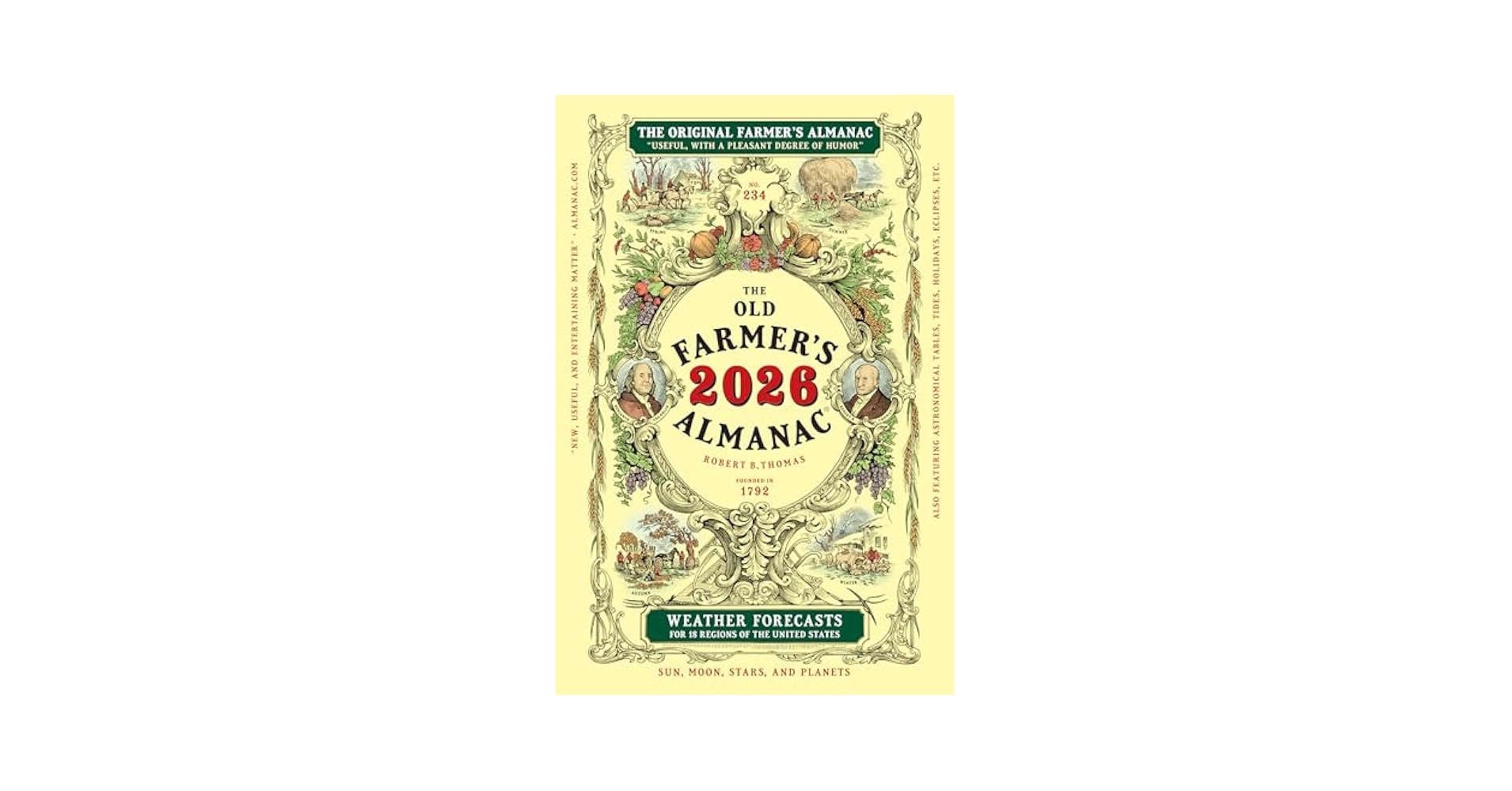 Farmers Almanac Calendar April 2026