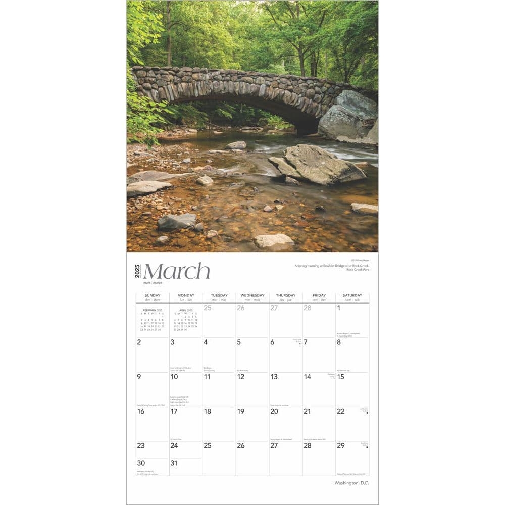 Washington DC 2025 Wall Calendar Calendars
