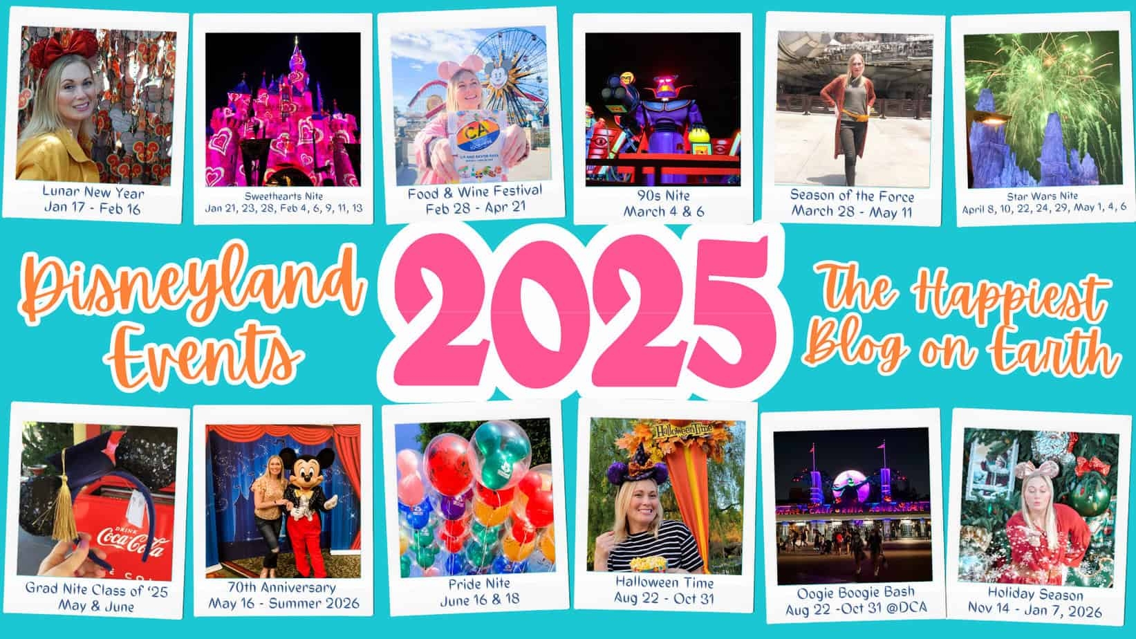 Disneyland Calendar May 2026